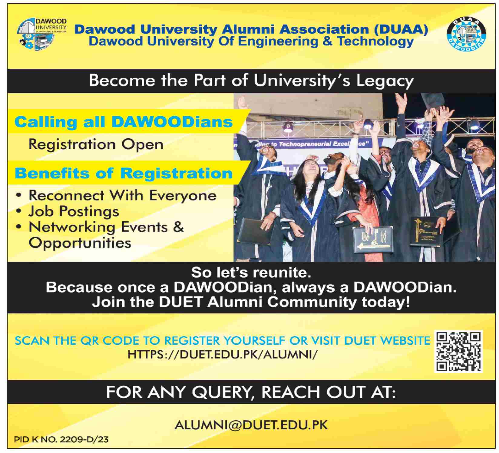 Dawood University of Engineering & Technology DUAA Alumni Association